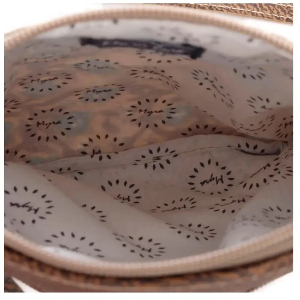 NWT Western Canvas and Leather San Ysidro Falls Small Crossbody Bag